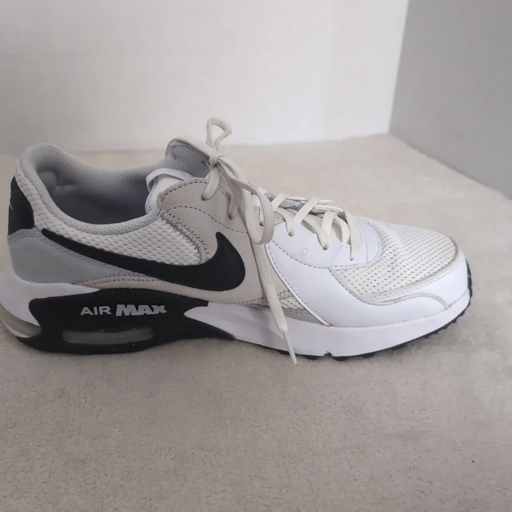 Nike Air Max Excee Size 9 "White/Black" FN7304-100 Men's Shoes Sneakers - Picture 4 of 7